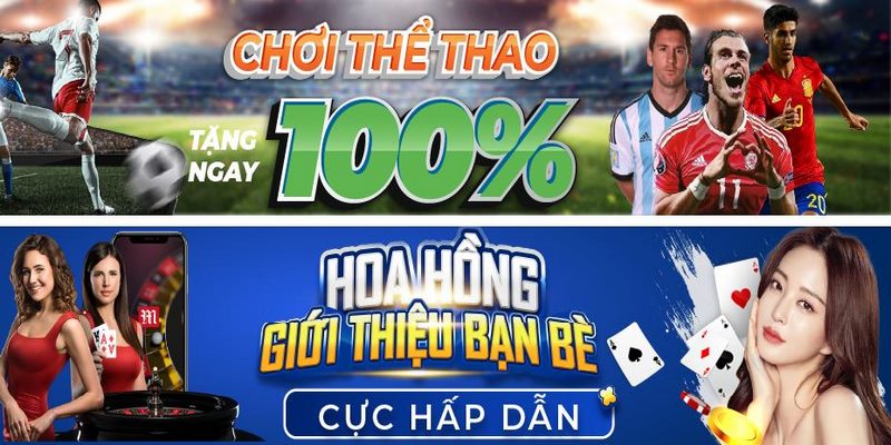 Nạp tiền cược thể thao nhận thưởng cực khủng